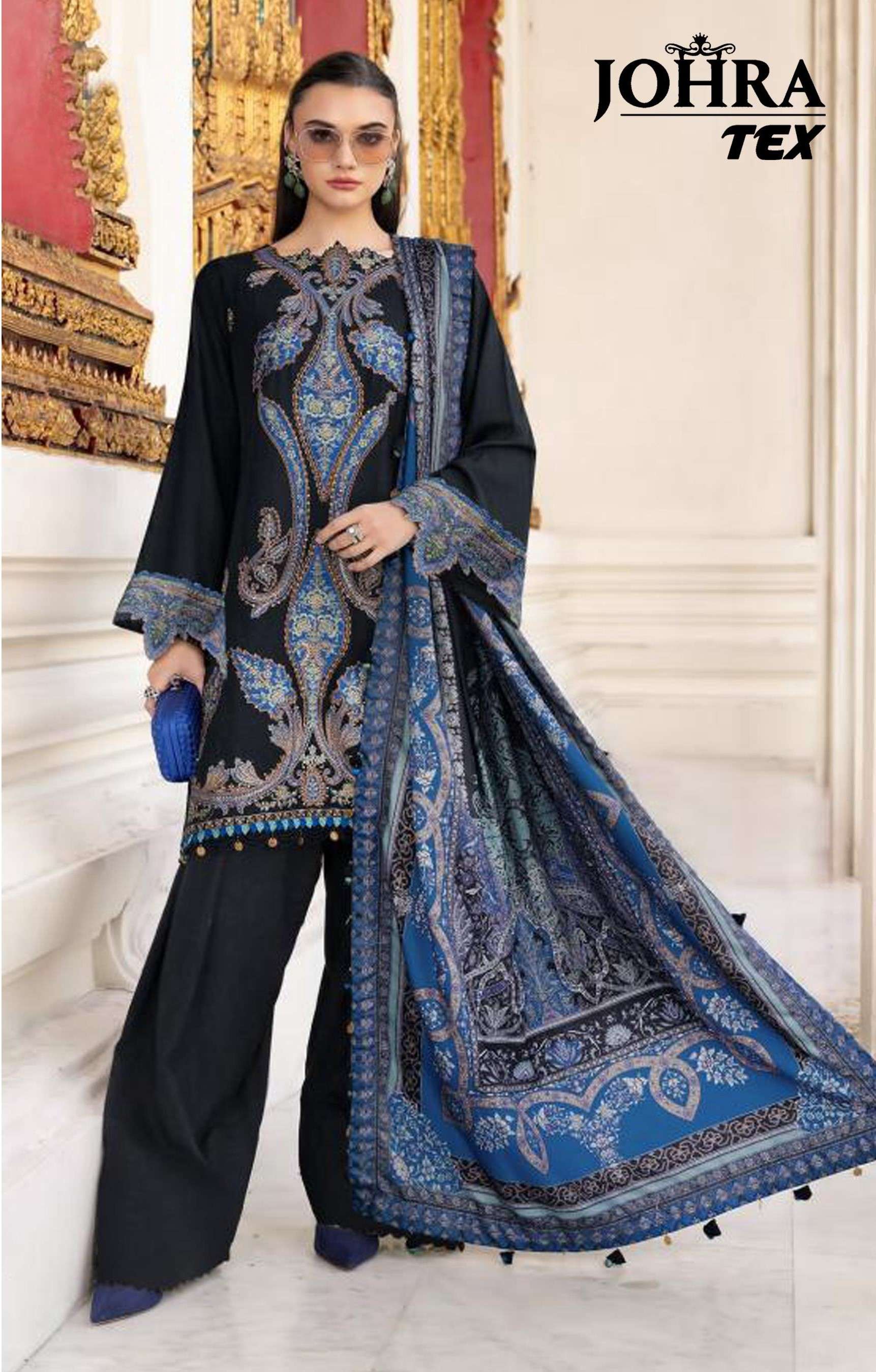 RAYON COLLECTION D NO. JT-190 B BY JOHRA TEX 